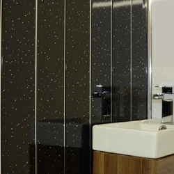 Glossy panels for the bathroom photo