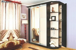 Beveled wardrobes for bedrooms photo