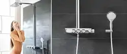 Схаваны мантаж для ваннай фота