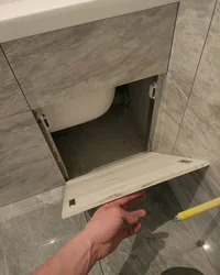 Hidden Installation For Bathroom Photo