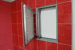 Hidden installation for bathroom photo