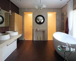 Fusion tiles in the bathroom photo