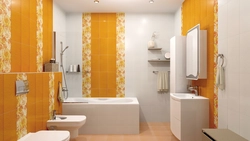 Fusion tiles in the bathroom photo