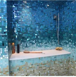 Flexible bathroom tiles photo