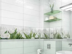 Баргҳои плиткаи ванна акс