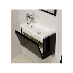 Narrow bathroom sinks photo