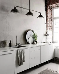 Handles for kitchen loft photo