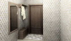 Pvc tiles in the hallway photo