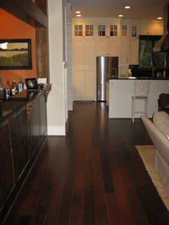 Brown Linoleum And Kitchen Photo