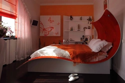 Beds in a teenager's bedroom photo