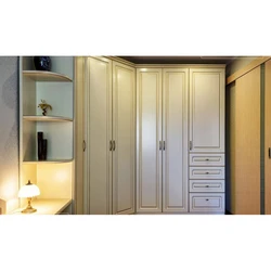 Жатын бөлмесінің гардеробының mdf фотосуреті