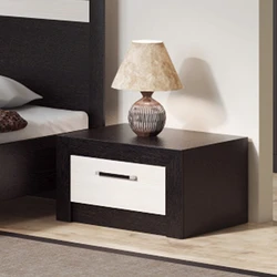 Furniture bedside tables for bedroom photo