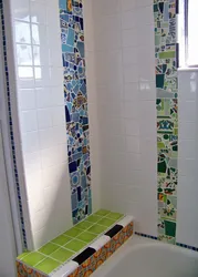 Tiles in a Soviet bathroom photo