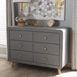 Gray Chests Of Drawers In The Bedroom Photo