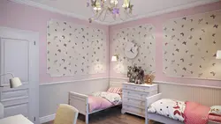 Children's wallpaper in the kitchen photo