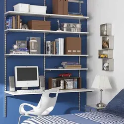 Table shelf for bedroom photo