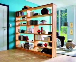 Living room rack open photo
