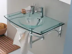 Glass Bath Sink Photo