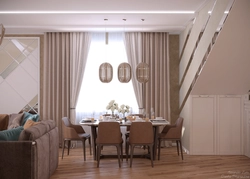Niche ceilings in the kitchen photo