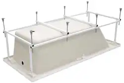 Akril vanna çərçivəsi 170x70 şəkil