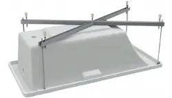 Acrylic bathtub frame 170x70 photo