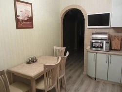 Doorway to the kitchen Khrushchev photo