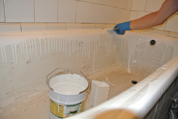 How to update an old bathtub photo