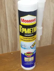Герметик белый для ванны фото