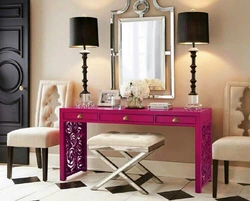 Photo Of A Dressing Table In The Hallway