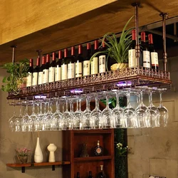Shelves rack in the kitchen photo