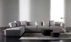 Диван Дар Ҳуҷраи Зиндагӣ Акс Minimalism