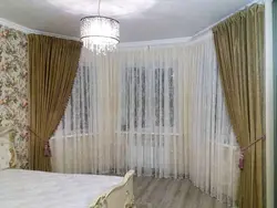 Corner Curtain For Bedroom Photo