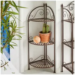 Metal kitchen shelf photo