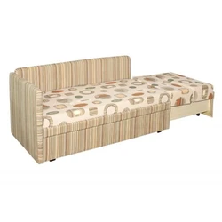 Couch with sleeping place photo