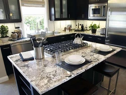 Kitchens with wide countertops photo