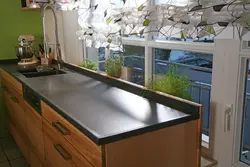 Кухни с широкой столешницей фото