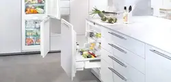 Холодильник Под Столешницу Фото Кухни