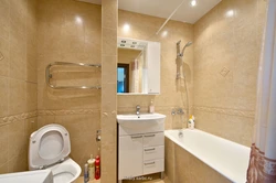 Bathroom in a two-room apartment photo