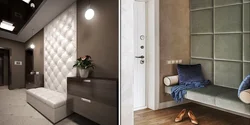 Soft panels in the bathroom photo
