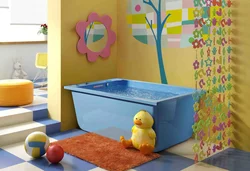 Bath In Kindergarten Photo