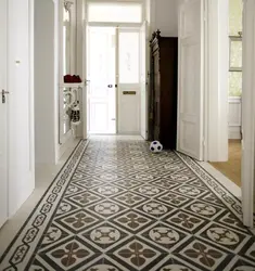 Tile corridor kitchen bath photo