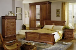 Oak Bedroom Design Photo