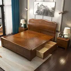 Oak Bedroom Design Photo