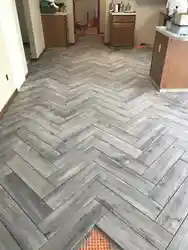 Пол Елочкой На Кухне Фото