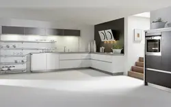 Photo Of A Kitchen In A Light Background