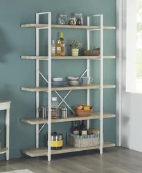 Loft shelving for the kitchen photo