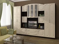 Wall In The Living Room Oak Photo