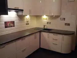 Столешница латте фото на кухне