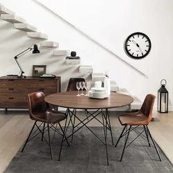 Table in the living room loft photo