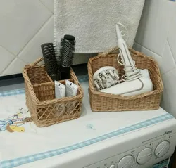 Wicker Bath Baskets Photo